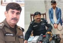 راولپنڈی(ٹی این ایس) ایس ایچ او تھانہ ائیرپورٹ حامد کاظمی کی زیرنگرانی پولیس ٹیم کی کاروائی