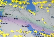 تہران (ٹی این ایس) ایران کی فضائی حدود اسرائیلی حملے کے بعد کمرشل پروازوں کے لیے بند