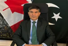 اٹاوہ (ٹی این ایس) کینیڈا میں پاکستان کے نئے ہائی کمشنر محمد سلیم نے ذمہ داریاں سنبھال لیں