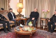 لاہور (ٹی این ایس) وزیراعظم شہبازشریف سے اسپیکر قومی اسمبلی اورپیپلز پارٹی رہنماوں کی ملاقات، سیاسی صورت حال پر گفتگو