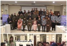 لاہور (ٹی این ایس) منشیات اور جرائم کے خلاف اقوام متحدہ کے ادارے (یو-این-او-ڈی-سی) کے زیر اہتمام پنجاب پولیس کے وکٹم سپورٹ افسران (وی-ایس-اوس) کی انسانی اسمگلنگ کا شکار افراد کے تحفظ اور ان کی معاونت کے حوالے سے لاہور کے نجی ہوٹل میں 02 روزہ تربیتی ورکشاپ کا انعقاد