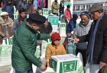 اسلام آباد (ٹی این ایس) کے ایس ریلیف نے پاکستان کے 28 اضلاع میں 30,000 فوڈ پیکجز تقسیم کیے