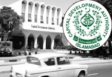 اسلام آباد (ٹی این ایس) سی ڈی اے کی جانب سے 29 کمرشل پلاٹس کی غیر شفاف نیلامی کا انکشاف،چیئرمین سی ڈی اے کی سرزنش