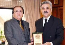 اسلام آباد (ٹی این ایس) چیف جسٹس یحیی آفریدی سے آزاد جموں و کشمیر کے چیف جسٹس راجہ سعید اکرم خان کی ملاقات