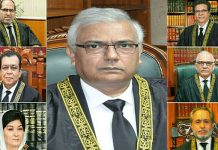 اسلام آباد (ٹی این ایس) سپریم کورٹ آئینی بینچ کا آئندہ 2 سماعتوں پر ملٹری کورٹس کیس مکمل کرنے کا عندیہ