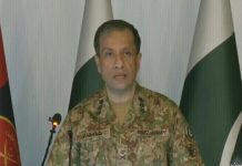 اسلام آباد (ٹی این ایس) بھارت جنگ بندی کی خلاف ورزی کرتا ہے تو ’فوری جواب‘ دیا جائے گا، ڈی جی آئی ایس پی آر