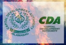 اسلام آباد (ٹی این ایس) سی ڈی اے بورڈ ممبران اور ملازمین کو پلاٹ الاٹمنٹ کرنے کا معاملہ
