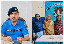 اسلام آباد (ٹی این ایس) تھانہ کھنہ کے ایس ایچ او عامر کی بڑی کارروائی، دو خواتین منشیات فروش گرفتار