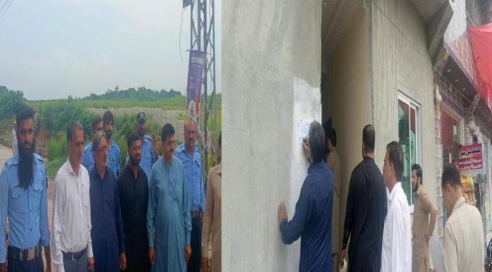 اسلام آباد (ٹی این ایس) ضلعی انتظامیہ اور سی ڈی اے بلڈنگ کنٹرول ڈیپارٹمنٹ کا مشترکہ آپریشن،بلڈنگ کوڈ خلاف ورزی پرہاسٹل سٹی میں 30بلڈنگز سیل