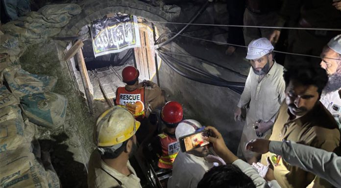 سوات (ٹی این ایس) سوات میں زمرد کی کان میں پھنسے چار مزدوروں کو بحفاظت نکال لیا گیا