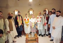 ہری پور (ٹی این ایس) ینگ تاجر گروپ کے جنرل سیکرٹری ملک ولید اعوان کی جانب سے ایم پی اے شازیہ جدون،منتخب صدر چیمبر ملک عمیر خالد ،نائب صدر عبدالباسط کے اعزاز میں پر تکلف عشائیہ