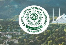 اسلام آباد (ٹی این ایس) سی ڈی اے نے سی بی آر ہاؤسنگ اسکیم کا ری وائیزڈ لے آؤٹ پلان منسوخ کر دیا