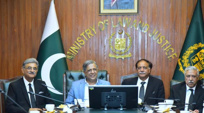 راولپنڈی (ٹی این ایس) وزیرِ قانون اعظم نذیر تارڑ سے وکلاء وفود کی ملاقات