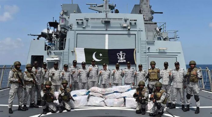 کراچی (ٹی این ایس) پاک بحریہ نے تقریباً 1 ارب ڈالر کی منشیات پکڑ لی، امریکی سینٹ کام کا خراج تحسین