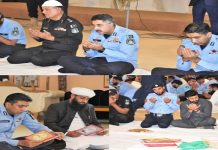 اسلام آباد (ٹی این ایس) پولیس لائنز ہیڈکوارٹرز میں ایس پی عدیل اکبر مرحوم کے ایصالِ ثواب کے لیے قرآن خوانی اور خصوصی دعا