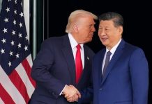 اسلام آباد (ٹی این ایس) امریکی اور چینی صدر کی ملاقات: ٹرمپ کا چین پر ٹیرف 10 فیصد کم کرنے کا اعلان