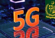 اسلام آباد (ٹی این ایس) حکومت کا ملک میں جلد 5جی سروسز شروع کرنے کا اعلان،ای سی سی نے فائیو جی سپیکٹرم نیلامی کی منظوری دیدی