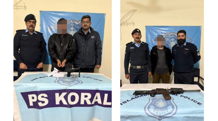 اسلام آباد (ٹی این ایس) شہریوں کے تحفظ کیلئے جرائم پیشہ عناصر کے خلاف مو ثر کریک ڈاون جاری