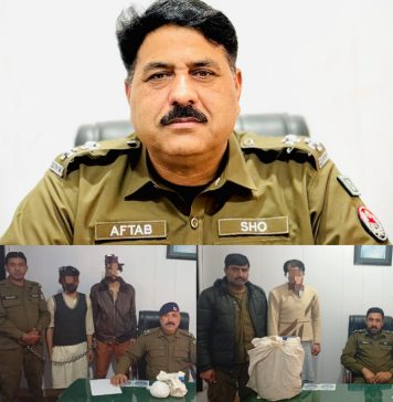 راولپنڈی (ٹی این ایس) ایس ایچ او تھانہ صدرواہ سید آفتاب شاہ کی سربراهی میں پولیس ٹیم کاروائی