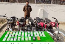 راولپنڈی (ٹی این ایس) ایس ایچ او تھانہ صدرواہ آفتاب شاہ کی سربراهی میں پولیس ٹیم کی کارروائ