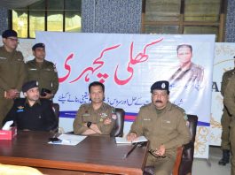 راولپنڈی (ٹی این ایس) سی پی او سید خالد ہمدانی کی تھانہ دھمیال میں کھلی کچہری