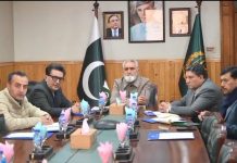 گلگت (ٹی این ایس) نگران وزیر اعلیٰ گلگت بلتستان کا ترقیاتی منصوبوں کی جدید مانیٹرنگ پر زور