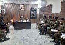 راولپنڈی (ٹی این ایس) ایس پی صدر ڈویژن انعم شیر کی زیر صدارت ایس پی صدر آفس میں ایچ آئی یو اور ایس ایس آئی او یو کے افسران سے میٹنگ
