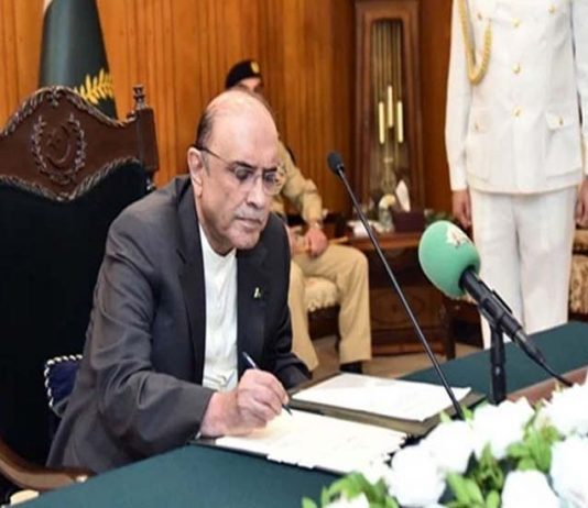 اسلام آباد (ٹی این ایس) گھریلو تشددکیخلاف بل دستخط کیلئے صدر مملکت کو ارسال