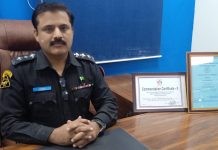 کراچی (ٹی این ایس) ایس ایچ او پیرآباد انیس احمد شیخ کی مثالی کارکردگی، علاقے میں امن و امان بحال