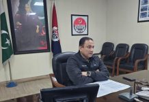 راولپنڈی (ٹی این ایس) ایس ایس پی آپریشنز ملک طارق محبوب کی پولیس لائنز ہیڈکوارٹرز میں میٹنگ