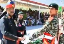 وارسک (ٹی این ایس) فرنٹیئر کور کی 36ویں بنیادی فوجی تربیتی کورس کی پاسنگ آؤٹ پریڈ۔وارسک میں منعقد ہوئی