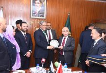 اسلام آباد (ٹی این ایس) پاکستان اور ترکیہ اعلیٰ سطحی ملاقات میں عدالتی تعاون اور قانون سازی پر تبادلہ خیال