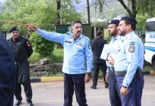 اسلام آباد (ٹی این ایس) آئی جی اسلام آباد سید علی ناصر رضوی شہر بھر میں سکیورٹی انتظامات کا از سر نو جائزہ