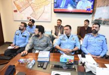 اسلام آباد (ٹی این ایس) آئی جی اسلام آباد سید علی ناصر رضوی کا امن و امان کی مجموعی صورتحال اور پولیس امور کا جائزہ