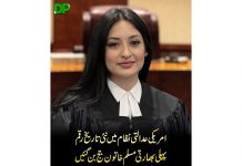 اسلام آباد (ٹی این ایس) امریکا کی ریاست نیوجرسی میں لبنیٰ قاضی نے تاریخ رقم کرتے ہوئے پہلی بھارتی مسلم خاتون جج بننے کا اعزاز حاصل کر لیا ہے