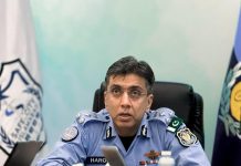 اسلام آباد (ٹی این ایس) ڈی جی سیف سٹی/ڈی آئی جی ٹریفک محمد ہارون جوئیہ کی سیف سٹی توسیع پروجیکٹ ٹیم کے ساتھ اہم میٹنگ۔