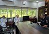 ISLAMABAD (TNS) Inspector General of Police Azad Kashmir Captain (Retired) Liaqat Hussain Malik held a meeting with the Principal of Kashmir Girls Cadet College