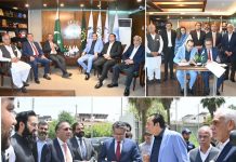 اسلام آباد (ٹی این ایس) مجاہد گروپ آف انڈسٹریز اور ہاشو گروپ میں 16سینا پراجیکٹ میں شراکت داری کیلئے ایم او یو پر دستخط،دونوں ادارے نیو بلیو ایریا میں ہائی رائز بلڈنگ پراجیکٹ 16سینا میں مشترکہ سرمایہ کاری کرینگے