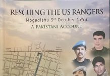 راولپنڈی (ٹی این ایس) پاک فوج کی تاریخ پر لکھی گئی کتاب “ریسکیونگ دی یو ایس رینجرز” کو لوگوں کے سامنے پیش کر دیا گیا