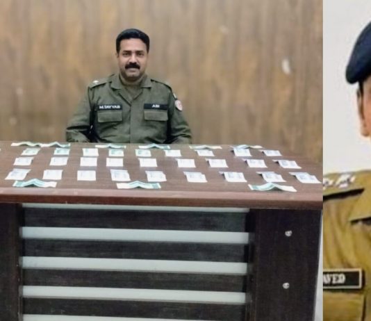 راولپنڈی (ٹی این ایس) ایس ایچ او تھانہ نصیر آباد جاوید سلہریا کا ھمراہ پولیس ٹیم جرائم پیشہ عناصر کیخلاف کریک ڈاؤن جاری
