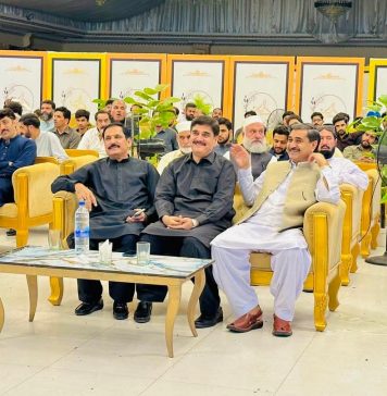 ایبٹ آباد (ٹی این ایس) ڈی پی او ہری پور شفیع اللہ گنڈاپور کی ایس ایس پی ملک اعجاز احمد (پی ایس پی) کی ریٹائرمنٹ تقریب میں شرکت