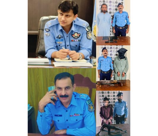 اسلام آباد (ٹی این ایس) ایس پی سواں خرم اشرف کی خصوصی ہدایت پر ایس ایچ او تھانہ کرپا ٹیپو سلطان رانجھا معہ ٹیم کی کامیاب کارروائیاں
