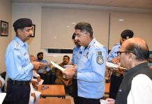 اسلام آباد (ٹی این ایس) پولیس اپنے افسران اور شہریوں کے مساءل کے حل کے لءے پرعزم