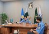 اسلام آباد (ٹی این ایس) ڈی جی سیف سٹی / ڈی آئی جی ٹریفک محمد ہارون جوئیہ کا سیف سٹی توسیعی منصوبے کا جائزہ۔