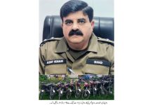 راولپنڈی (ٹی این ایس) ایس ایچ او تھانہ صدرواہ آصف خان کی جرائم پیشہ عناصر کیخلاف کاروائیاں جاری