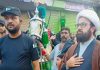 اسلام آباد (ٹی این ایس) شیعہ علماء کونسل پاکستان کے مرکزی رہنما علامہ اشفاق وحیدی کی ایک وفد کے ساتھ ڈھوک سیداں راولپنڈی میں چہلم امام حسین ع کے جلوس عزاء میں خصوصی شرکت وفد میں سید اذکار شاہ ڈاکٹر حسنین رضا ودیگر شامل تھے
