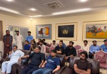 کراچی (ٹی این ایس) چیئرمین یو سی 09 دل محمد سے پارٹی رہنماؤں اور کارکنان کی ملاقات، فوکل پرسن برائے ضلع وسطی مقرر ہونے پر مبارکباد