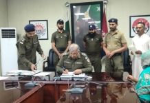 راولپنڈی (ٹی این ایس) ایس ایس پی انوسٹیگیشن ناصر علی خان کی پولیس لائنز ہیڈکوارٹرز میں کھلی کچہری