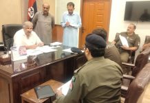 راولپنڈی (ٹی این ایس) ایس ایس پی انوسٹیگیشن ناصر علی خان کی زیر صدارت پولیس لائنز ہیڈکوارٹرز میں میٹنگ