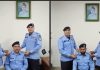 اسلام آباد (ٹی این ایس) ایس پی ایوانِ صدر/پارلیمنٹ ہاؤس نے سب انسپکٹر کے عہدے پر ترقی پانے والے افتخار حسین اور عبدالرشید کو رینک لگائے اور دونوں افسران کو مبارکباد پیش کرتے ہوئے ان کے لیے نیک خواہشات کا اظہار کیا۔